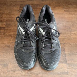 ASICS Women's GEL-1150V Athletic Volleyball Sneaker Shoes Black‎ Silver